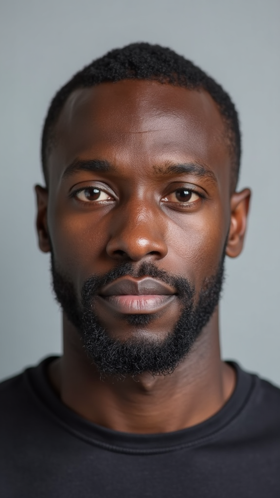 An AI-generated synthetic face